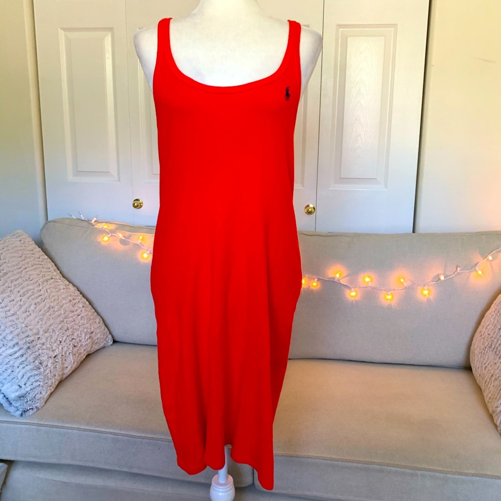 Ralph Lauren sport dress Red L